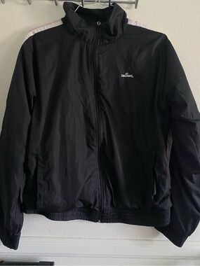 Spalding Windbreaker Jacket M Black/Pink